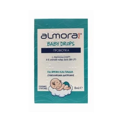 ALMORA PLUS Baby Drops Probiotics 8ml