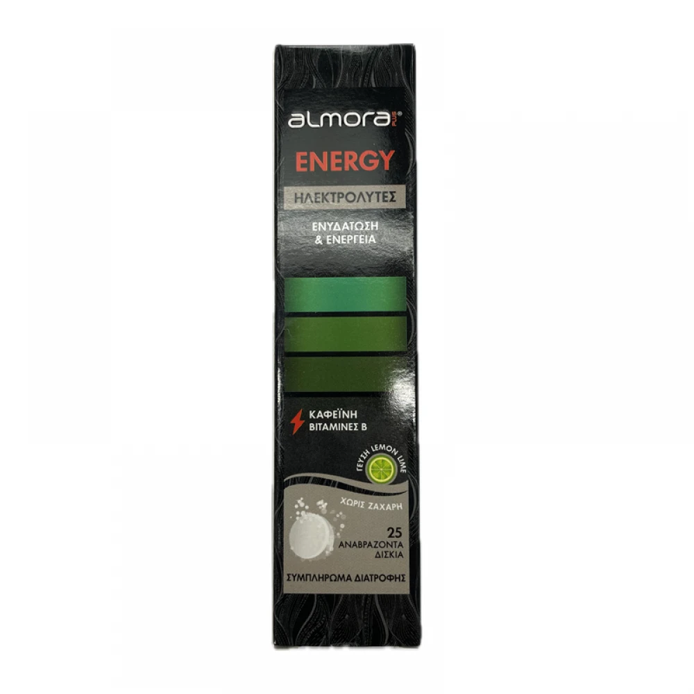 ALMORA PLUS Energy 25 Αναβράζοντα Δισκία