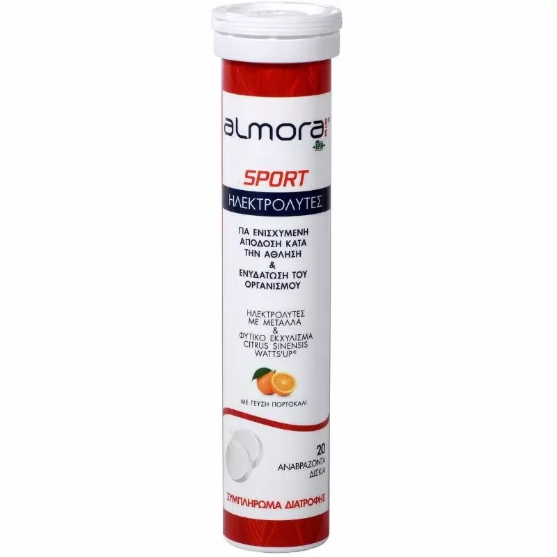 ALMORA PLUS Sport 20 Αναβράζοντα Δισκία