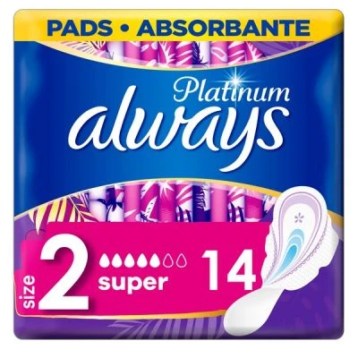 ALWAYS Platinum Super 14 Ultra Pads