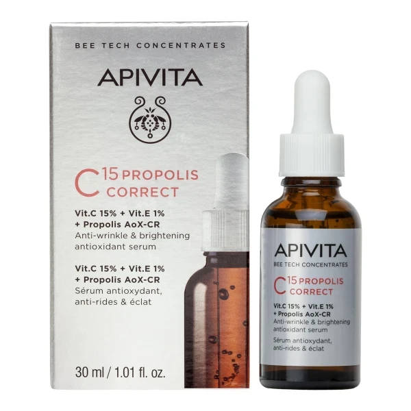 APIVITA C15 Propolis Correct Serum 30ml