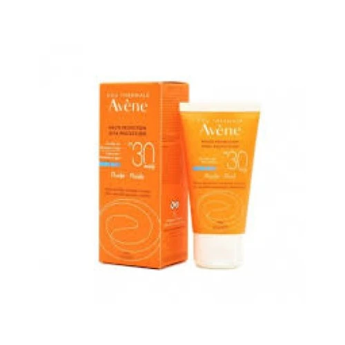AVENE Fluid Dry Touch Spf30 Normal to Combination Sensitive Skin with Perfume 50ml