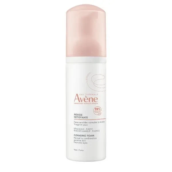 AVENE Mousse Nettoyante Αφρός Καθαρισμού Προσώπου & Ματιών 150ml
