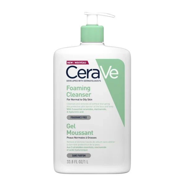 CERAVE Foaming Cleanser Gel 1l
