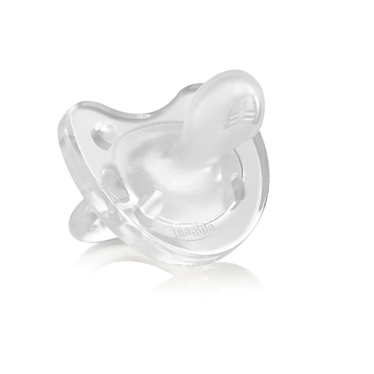CHICCO Physio Soft Διάφανη Πιπίλα Σιλικόνης 6-16m+ 1 Τεμάχιο