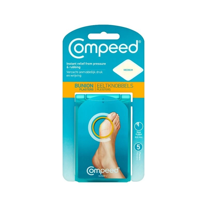 COMPEED Επιθέματα για Κότσια Μεσαίο Μέγεθος 5 Επιθέματα