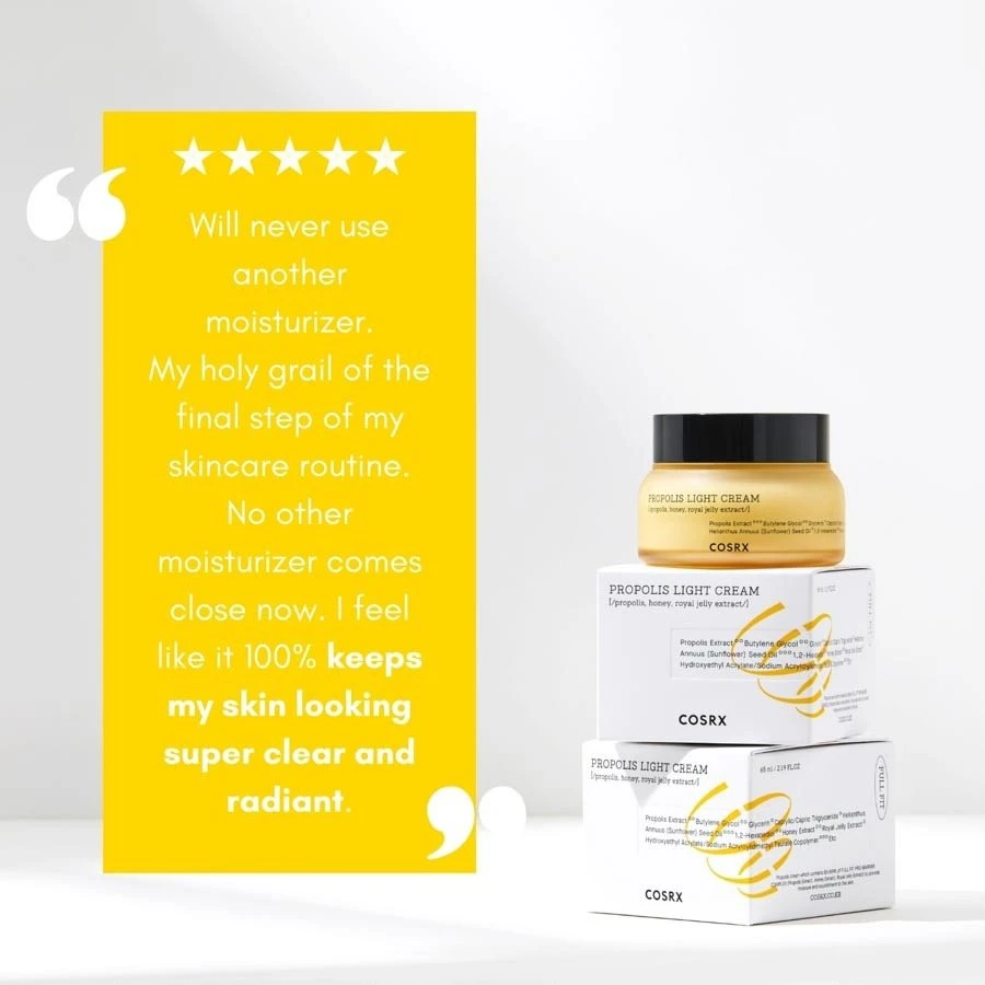 COSRX Propolis Light Cream 65ml