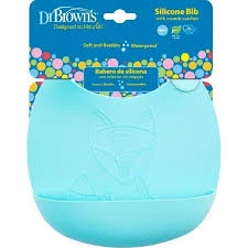 DR. BROWN'S Σαλιάρα Σιλικόνης