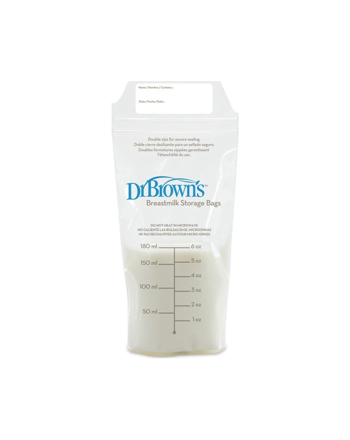 DR BROWNS Storage Bags Breast Milk 25bagsx180ml