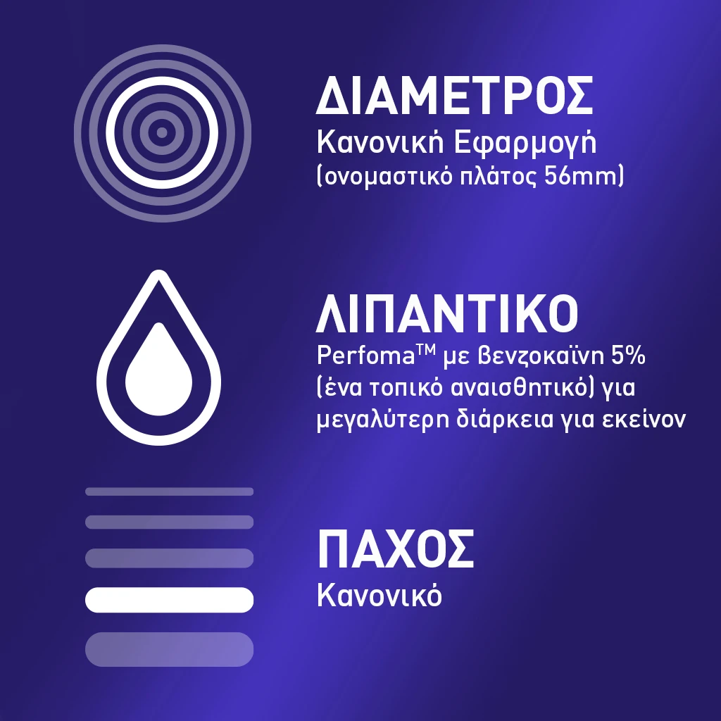 DUREX Extended Pleasure 12 Τεμάχια