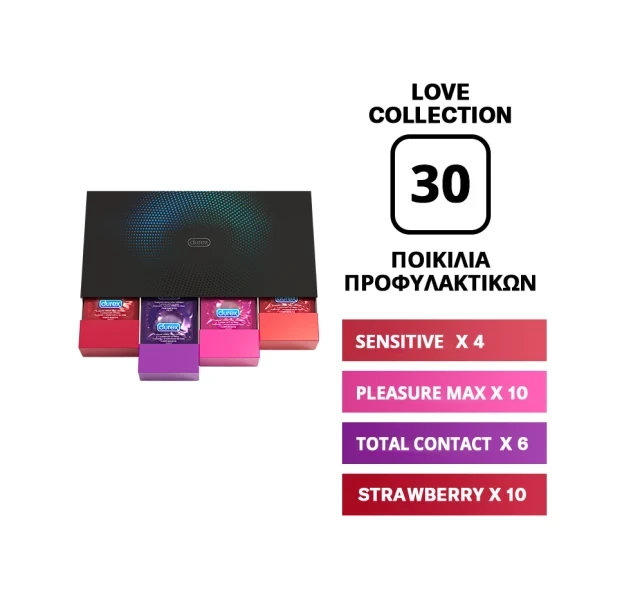 DUREX Love Premium Collection Pack 30 Προφυλακτικά