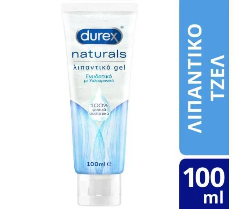 DUREX Naturals Moisturizing Lubricant Gel with Hyaluronic Acid 100ml