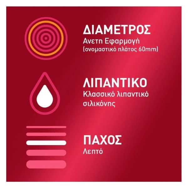 DUREX Sensitive XL Λεπτά Προφυλακτικά με Άνετη Εφαρμογή 12 Τεμάχια