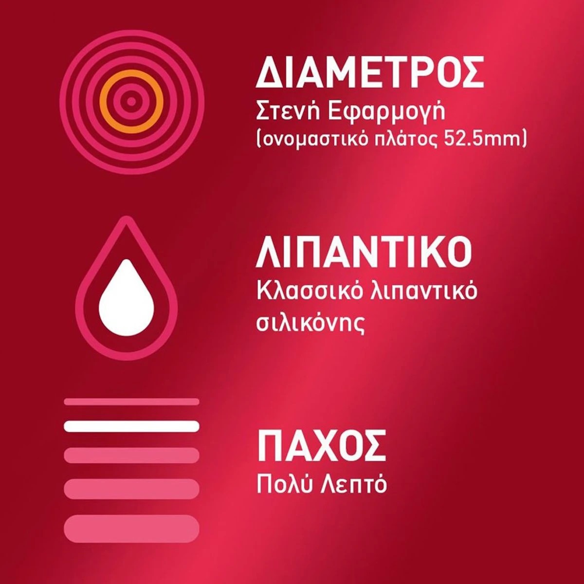 DUREX Sensitive Tight Fit 12 Τεμάχια