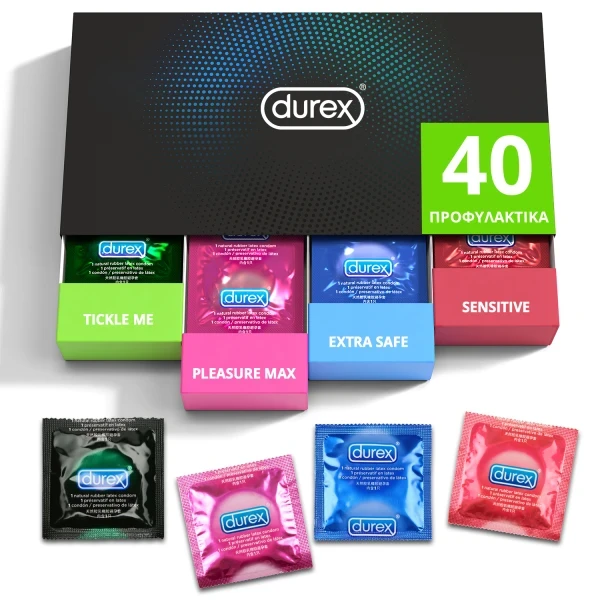 DUREX Surprise Me Premium Pack 40 Tεμάχια