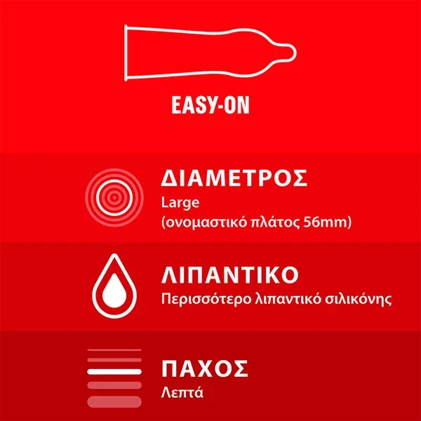 DUREX Total Contact Thin Feel & Extra Lube 6 Τεμάχια