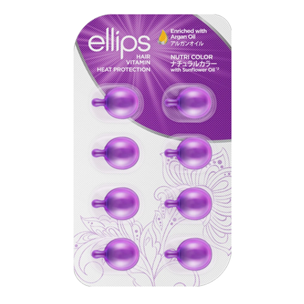 ELLIPS Hair Vitamin Nutri Color 8 Tεμάχια