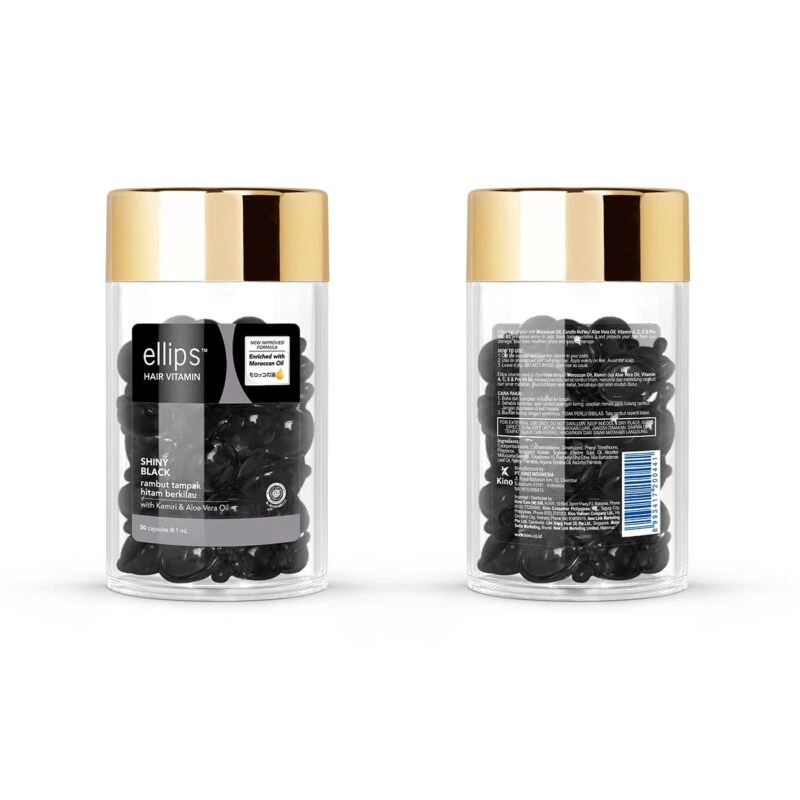 ELLIPS Shiny Black Hair Vitamin 50 Κάψουλες