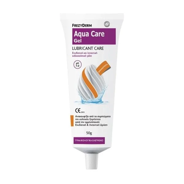 FREZYDERM Aqua Care Gel Lubricant Care pH 7 Ενυδατική & Λιπαντική Αιδιοκολπική Γέλη 50g