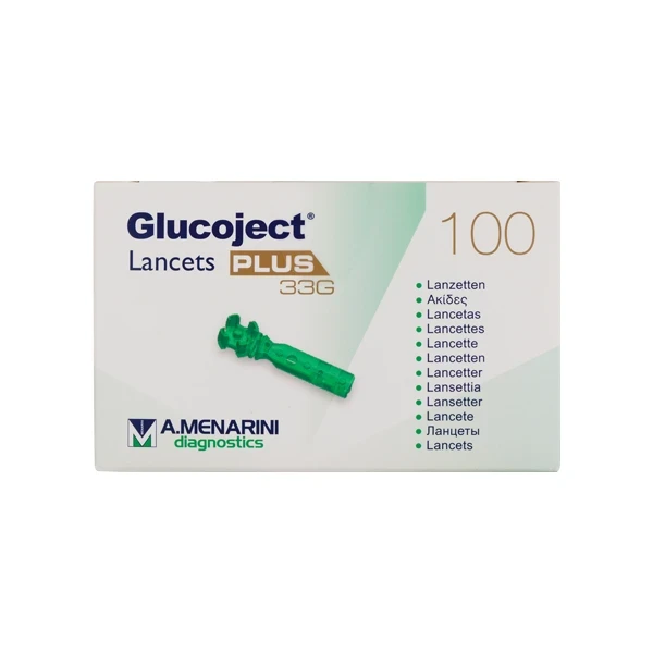 A.MENARINI Glucoject Lancets Plus 33G 100 Ακίδες