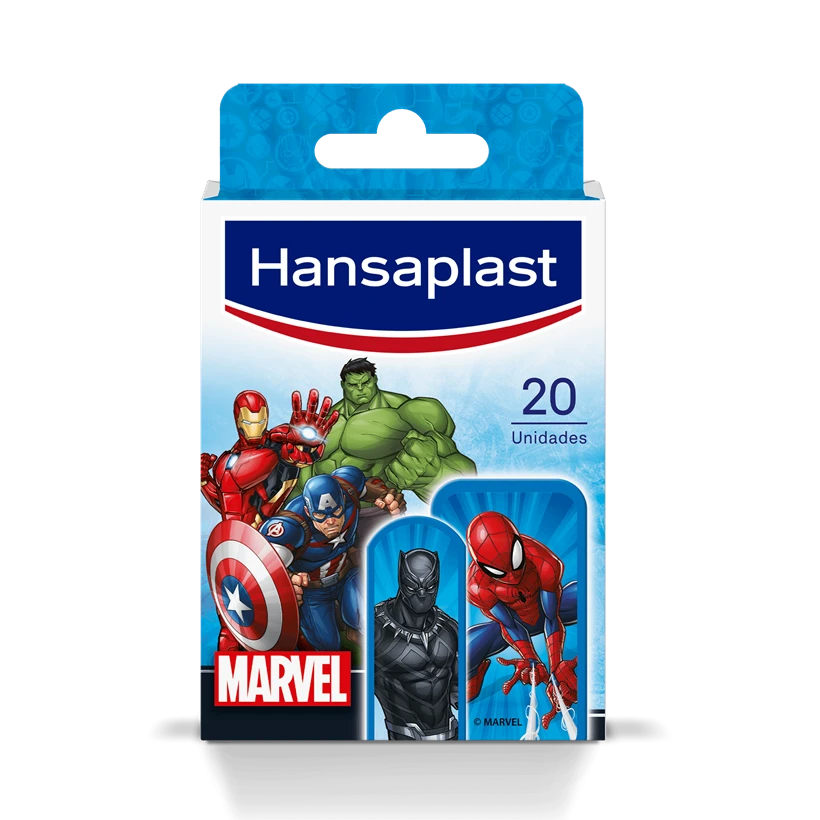 HANSAPLAST Marvel Αυτοκόλλητα Επιθέματα 20 Τεμάχια