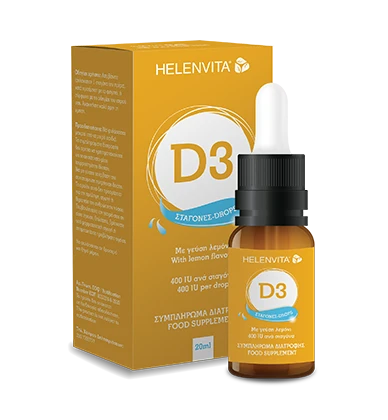 HELENVITA Vitamin D3 Drops 400IU 20ml