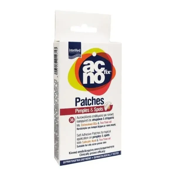 INTERMED Acnofix Patches Pimples and Spots 36 Τεμάχια