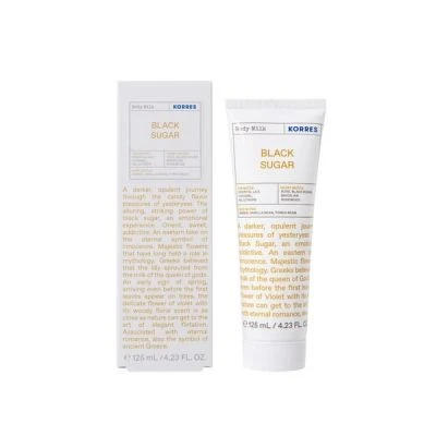 KORRES Black Sugar Ενυδατικό Γαλάκτωμα Σώματος 125ml