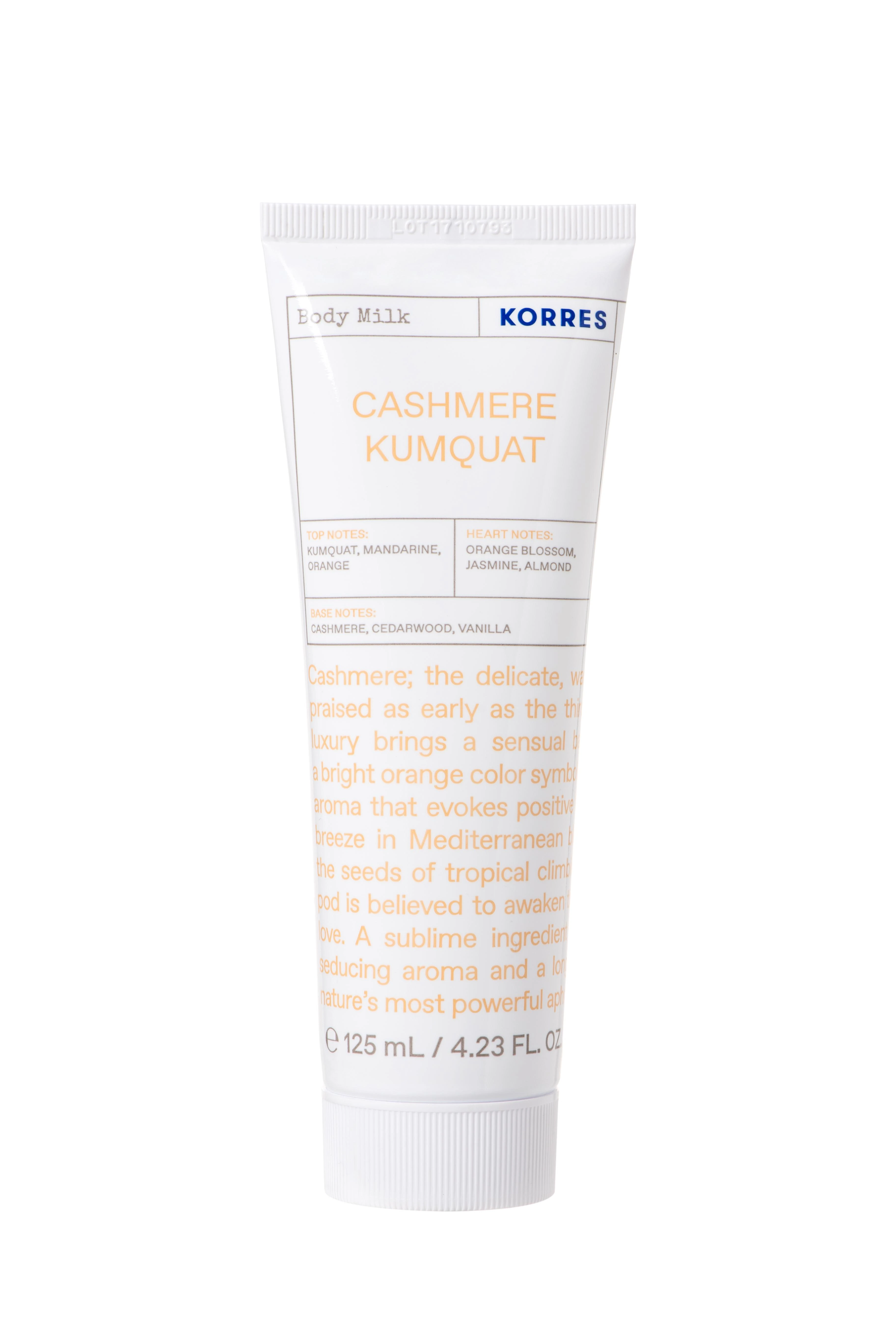 KORRES Body Milk Cashmere Kumquat 125ml