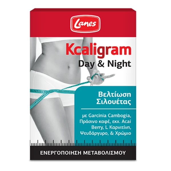 LANES Kcaligram Day & Night 60 Δισκία