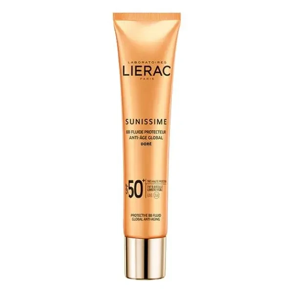 LIERAC Sunissime Protective BB Fluid Global Anti-Aging Golden SPF50+ 40ml