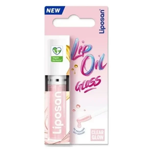LIPOSAN Lip Oil Gloss Clear Glow 5.5ml