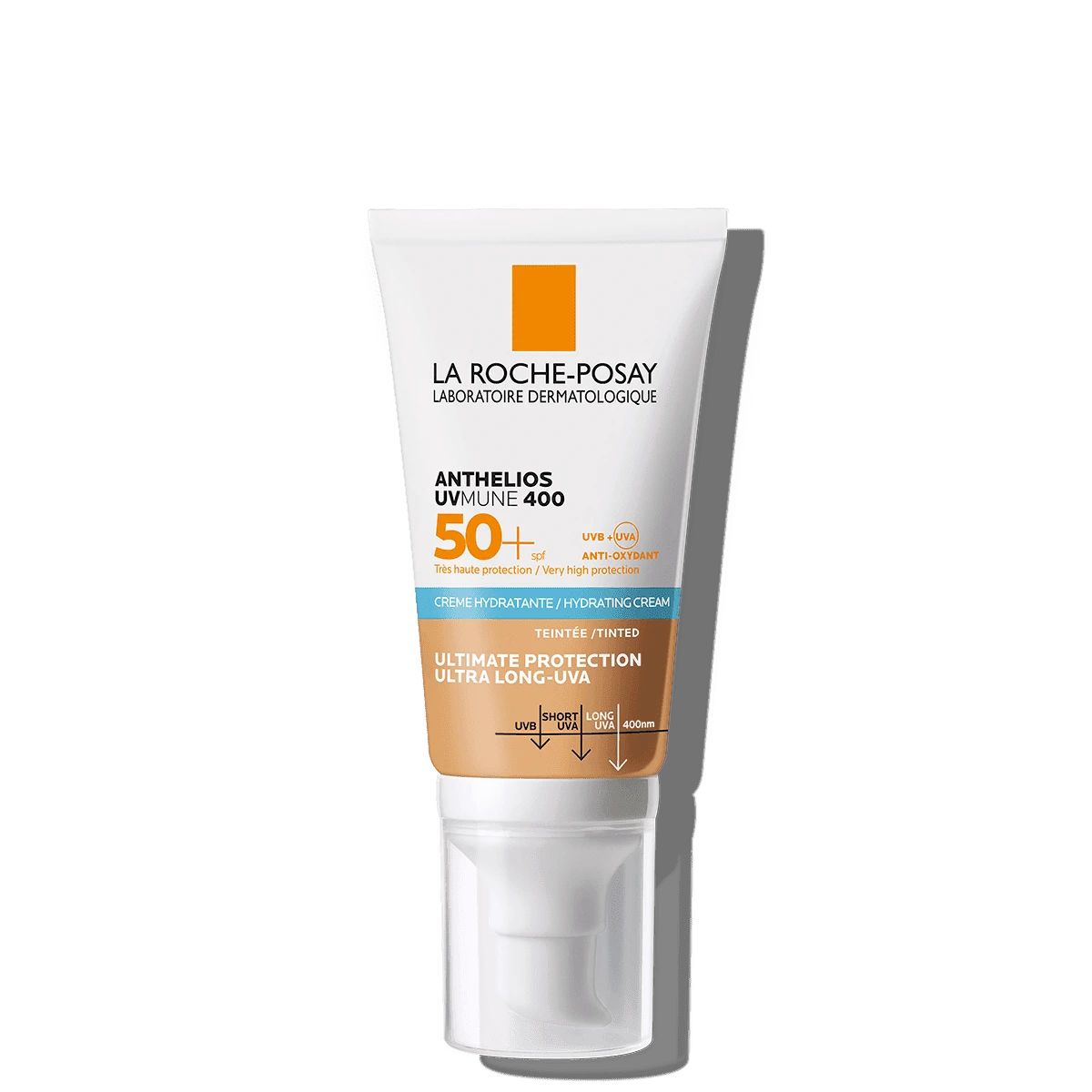 LA ROCHE-POSAY Anthelios Uvmune 400 Tinted Hydrating Cream Spf50+ Sensitive Dry Skin 50ml