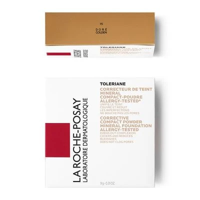 LA ROCHE-POSAY Toleriane Teint Mineral Compact-Powder Spf25 Complexion Corrector 13 Sand Beige 9.5g