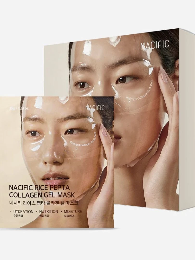 NACIFIC Rice Pepta Collagen Gel Mask 1 Τεμάχιο
