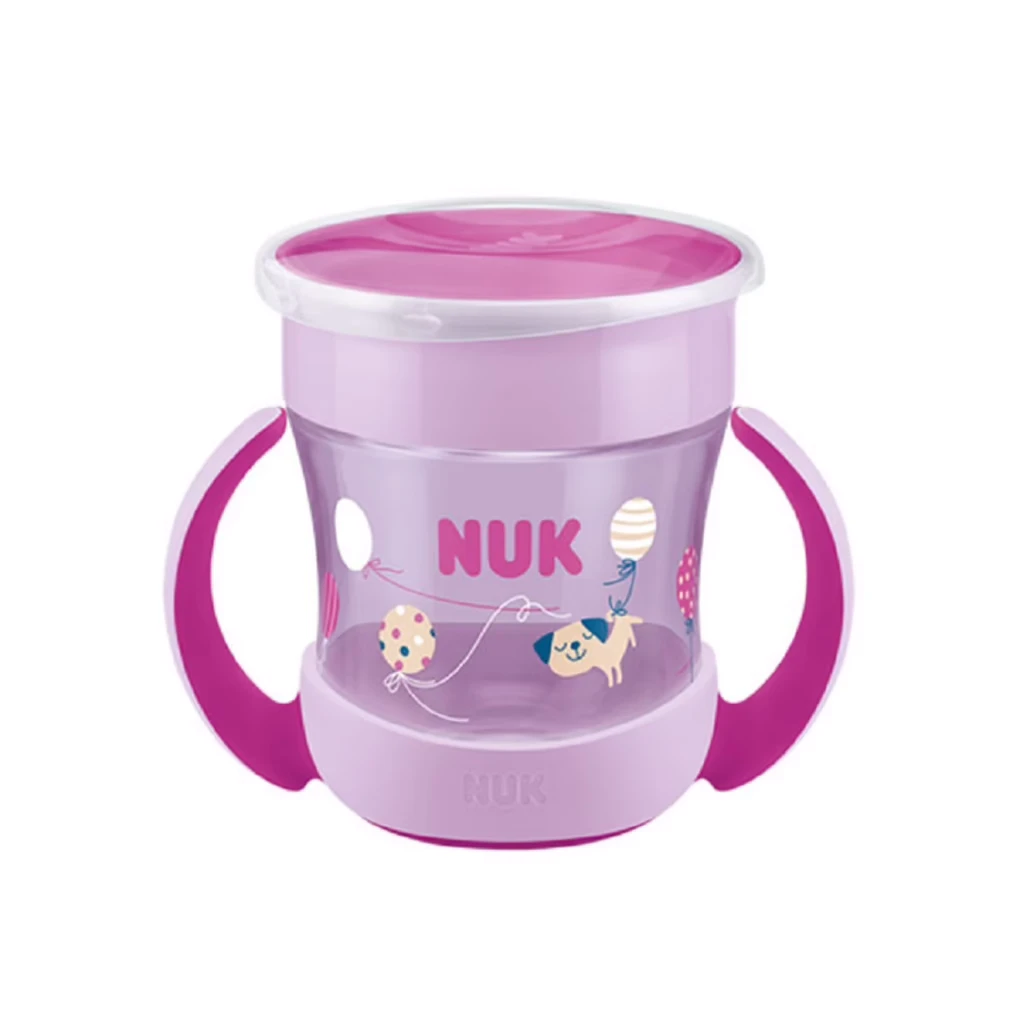 NUK Mini Magic Cup με Χείλος και Καπάκι 6m 160ml