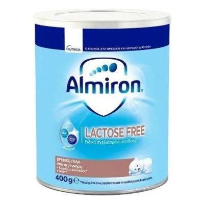NUTRICIA Almiron Lactose Free Βρεφικό Γάλα Ελεύθερο Λακτόζης 400g