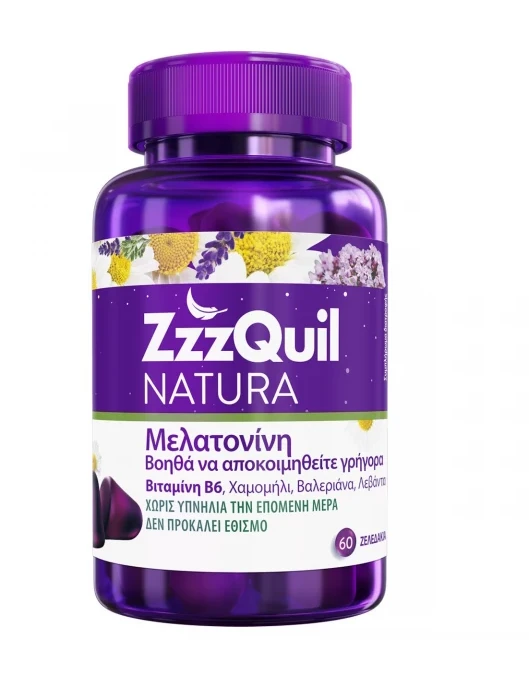 P&G Zzzquil Natura 60 Ζελεδάκια