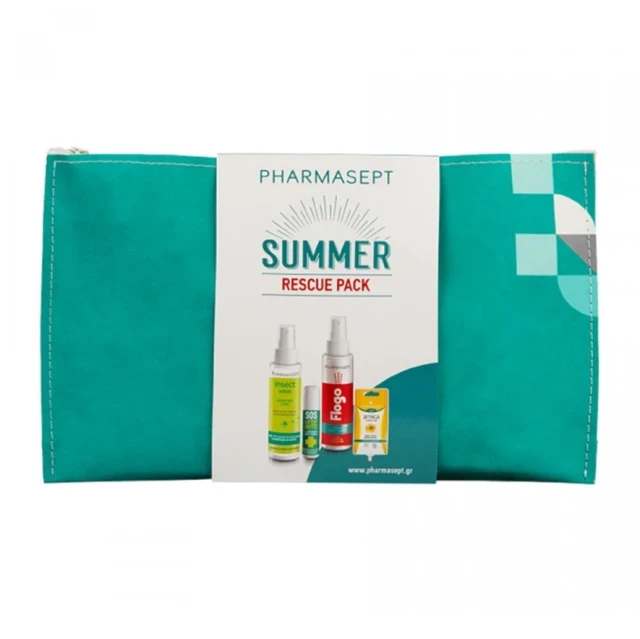 PHARMASEPT Set Summer Rescue Pack Insect lotion 100ml, SOS After Bite 15ml, Flogo Instant Calm Spray 100ml & Arnica Cream Gel 15ml