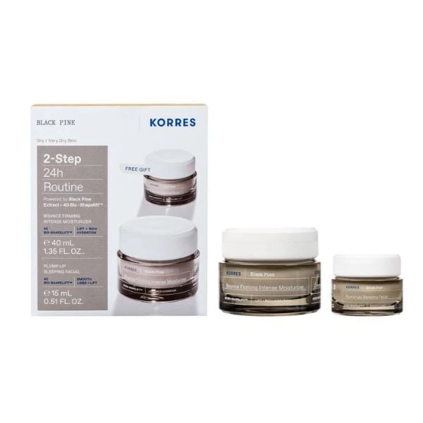 KORRES Black Pine 2-Step 24h Routine