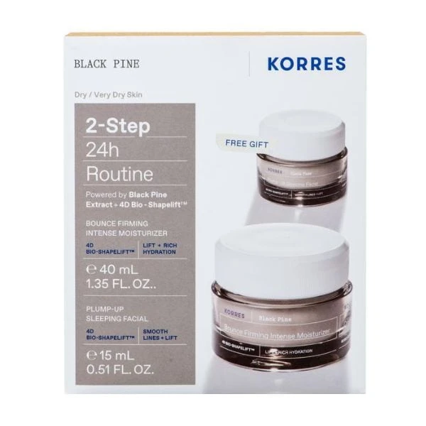 KORRES Black Pine 2-Step 24h Routine