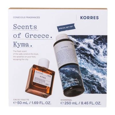 KORRES Eau De Toilette KYMA 50ml & KYMA Showergel 250ml