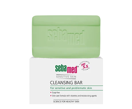 SEBAMED Cleansing Bar for Sensitive Normal to Oily Skin 100g