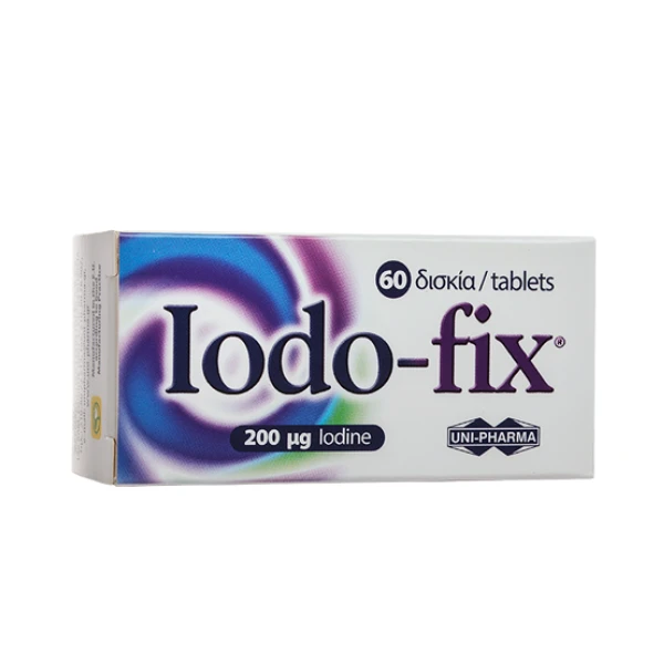 UNI-PHARMA Iodo Fix 200mg 60 Κάψουλες