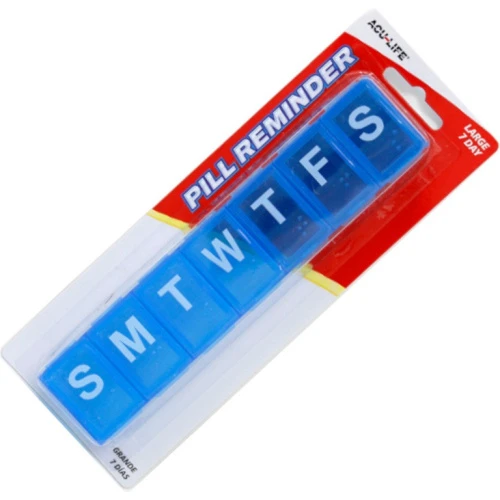 ACU-LIFE Θήκη Χαπιών Εβδομαδιαία (μονή) 1 Τεμάχιο