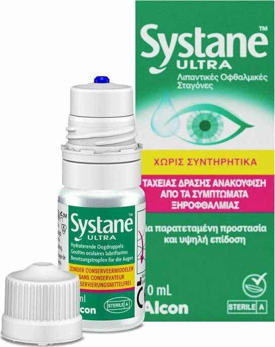 ALCON Systane Ultra Coll Χωρίς Συντηρητικά 10ml