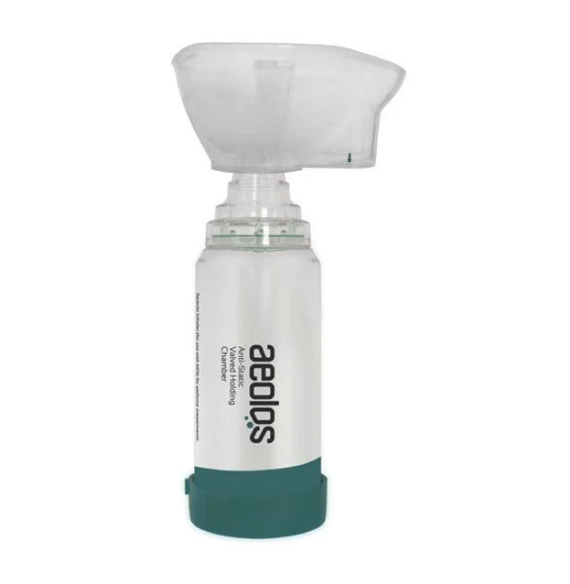 ANATOMIC LINE AEOLOS Αεροθάλαμος Εισπνοών Με Μάσκα Ενηλίκων 6+ ετών