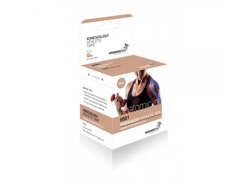 ANATOMIC LINE Kinesiology Athletic Tape Beige 5cmx5m Ρολό