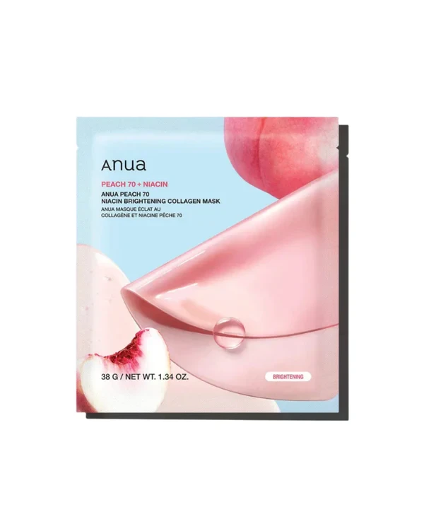 ANUA Peach 70 Niacin Brightening Collagen Mask 1 Τεμάχιο