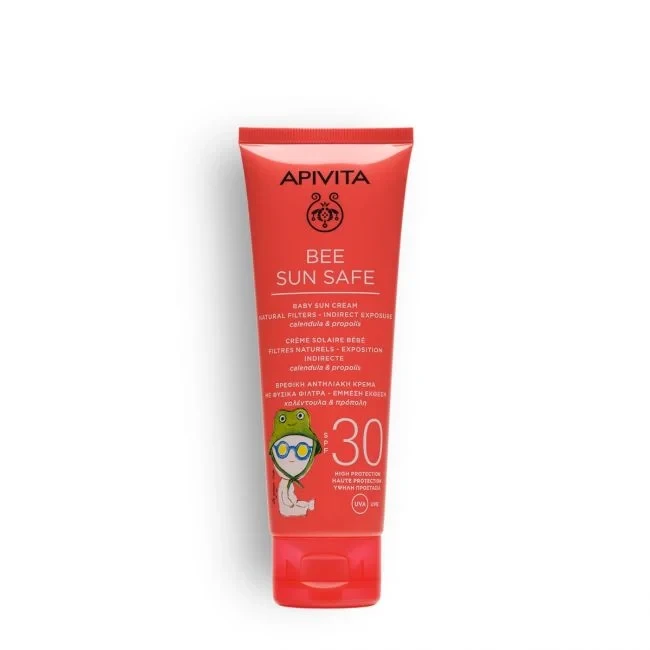 APIVITA Bee Sun Safe Baby Sun Cream Spf30 Natural Filters 100ml